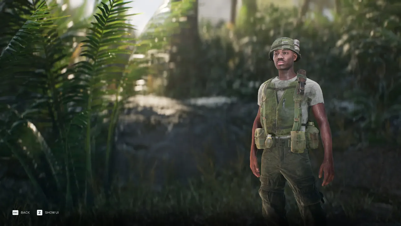 US Army Boat Crew uniform in the customization screen