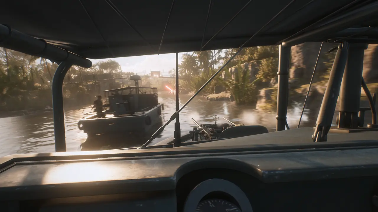 A helicopter in Hell Let Loose Vietnam